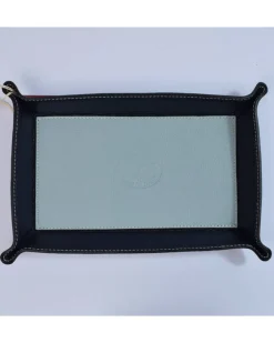 Svuotatasche in pelle rettangolare XL  25x17x4 cm