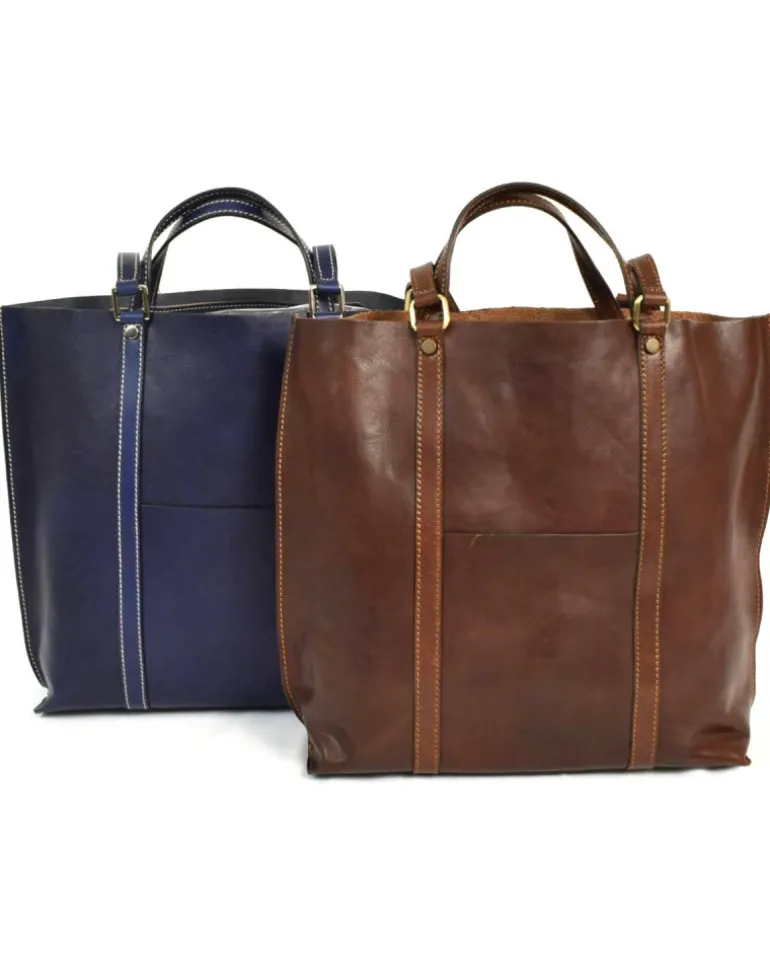 tote in pelle fatta a mano a Firenze art 224610