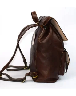 Zaino grande in pelle di vacchetta art 224565