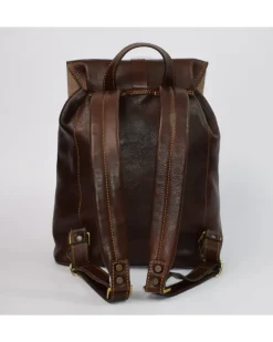 Zaino grande in pelle di vacchetta art 224565