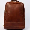 Zaino in pelle di vacchetta art 224609