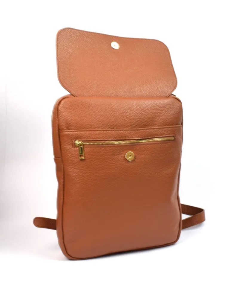 Zaino in pelle porta pc art 12872