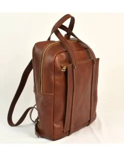 Zaino in Pelle Unisex Porta PC - Protezione e Stile art 224592
