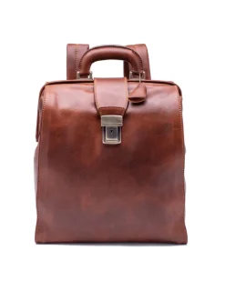 Zaino medico artigianale in pelle fiorentina - Lusso senza tempo art 224522