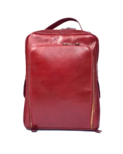 Zaino pelle anticata con scomparto porta Laptop15 art 17zaino_m